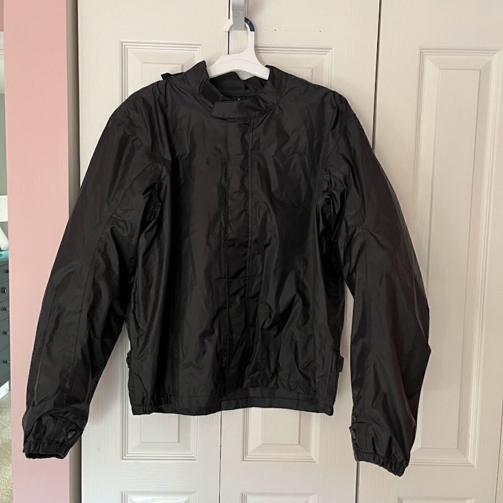 Harley Davidson Legend Windbreaker Motorcycle Lightweight Unlined Shiny Jacket